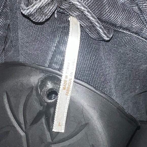 Host Pick⭐️Free People Moonchild Denim Distressed Black Jacket - Picture 12 of 15